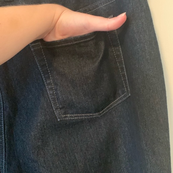 Gloria Vanderbilt Dark Blue Tapered Leg Amanda Jeans Size 18 - Picture 7 of 11